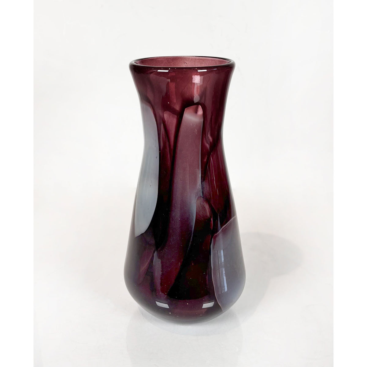 Tall Purple Fiori Series - Petroff Gallery - Glass Art