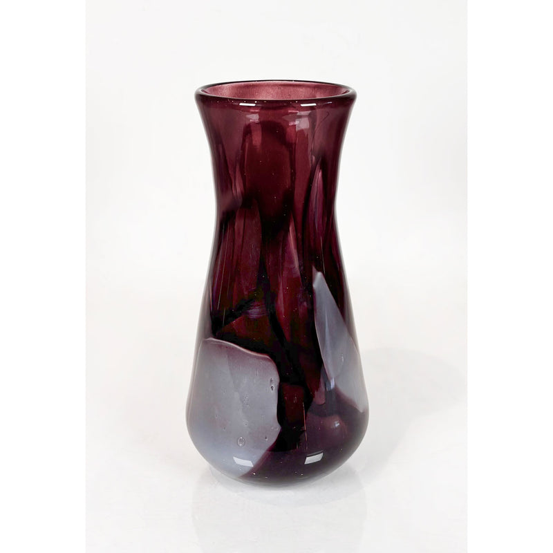 Tall Purple Fiori Series - Petroff Gallery - Glass Art