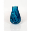 Small Bud Vase Blue Fiori Series - Petroff Gallery - Glass Art