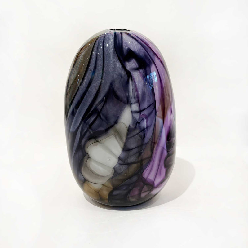 Ether Series Medium Grey Topaz - Petroff Gallery - Glass Art