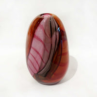 Ether Series Small Red Pink - Petroff Gallery - Glass Art