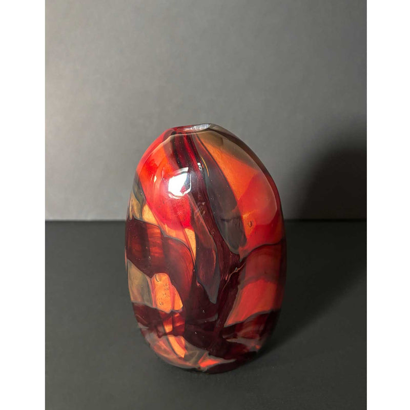 Eather Series Small Red - Petroff Gallery - Glass Art