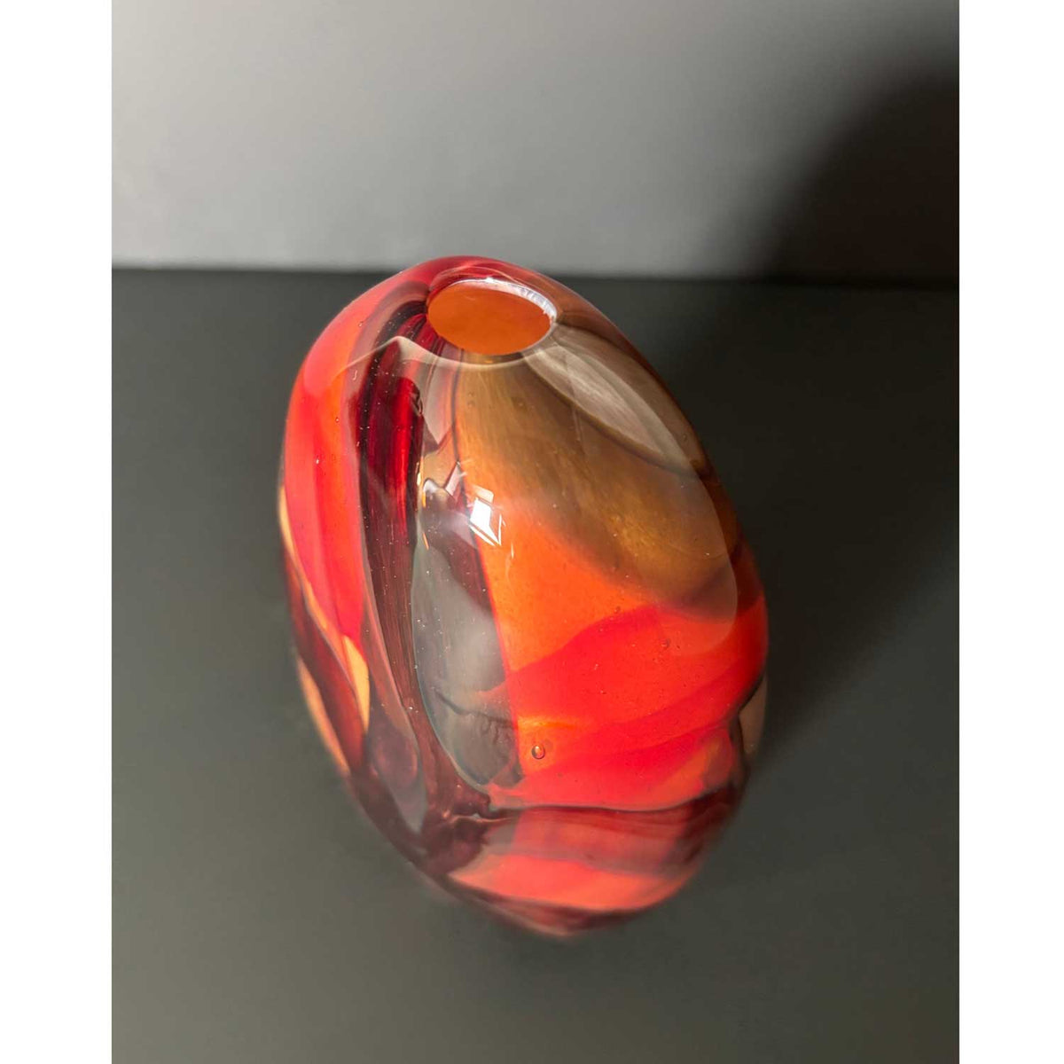 Eather Series Small Red - Petroff Gallery - Glass Art