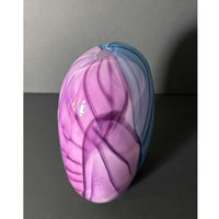 Eather Series Small Blue Purple - Petroff Gallery - Glass Art