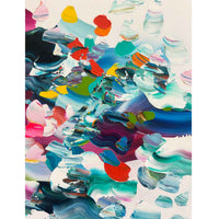 Feeling the Spark 40" x 40" - Petroff Gallery - Painting