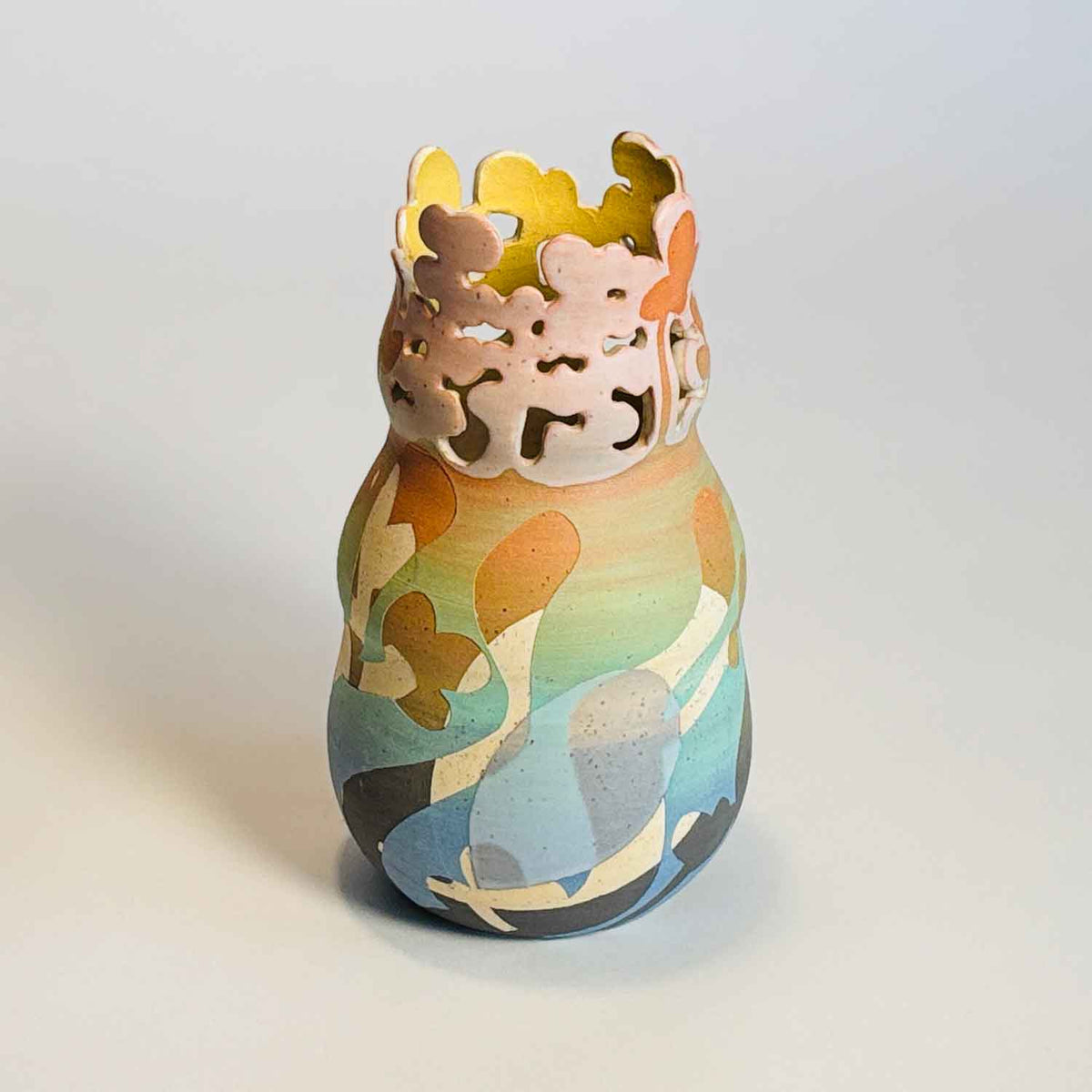 Rivulet Seed Vase 2 - Petroff Gallery - Ceramics