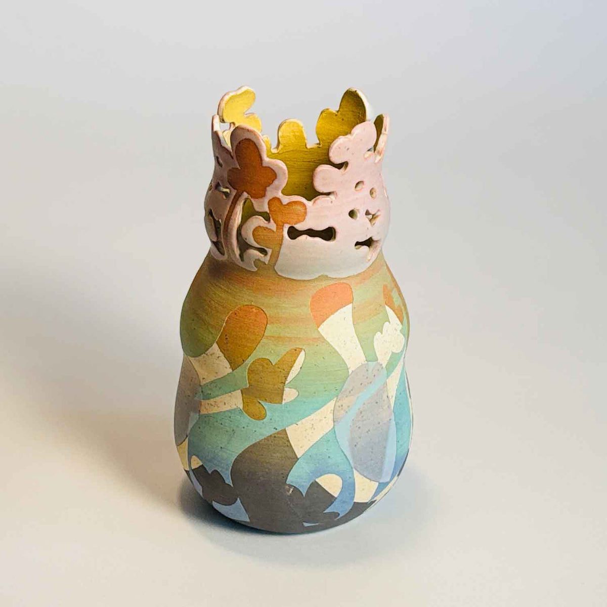 Rivulet Seed Vase 3 - Petroff Gallery - Ceramics