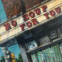 No Soup 24 x 24 - Petroff Gallery - Paintings 