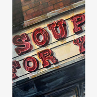 No Soup 24 x 24 - Petroff Gallery - Paintings 