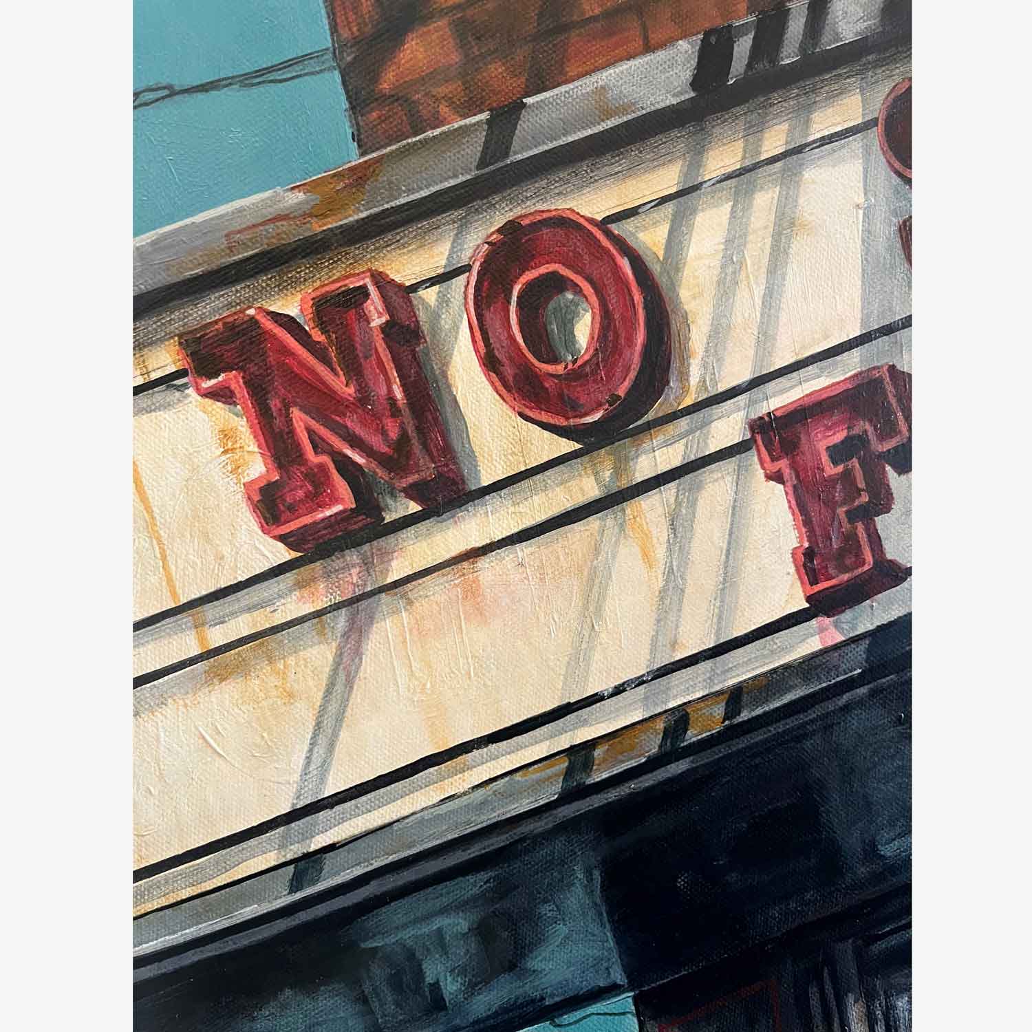No Soup 24 x 24 - Petroff Gallery - Paintings 