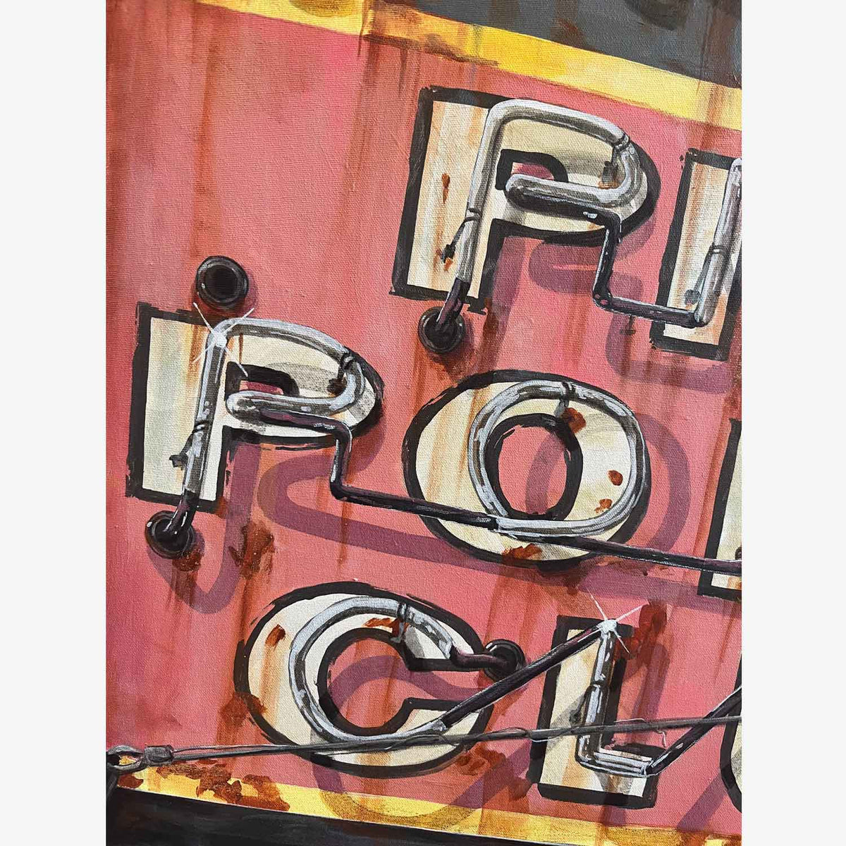 Pink Pony 40 x 30 - Petroff Gallery - Paintings