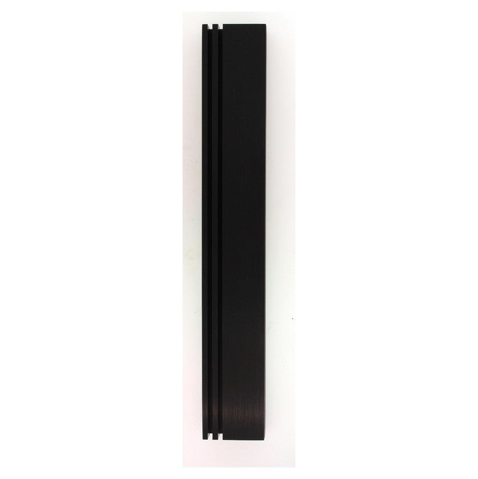 Rail Mezuzah - Black - Petroff Gallery -  - Adi Sidler - Rail Mezuzah Black, 6" tall