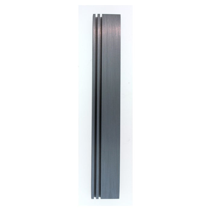 Rail Mezuzah - Grey - Petroff Gallery - Judaica