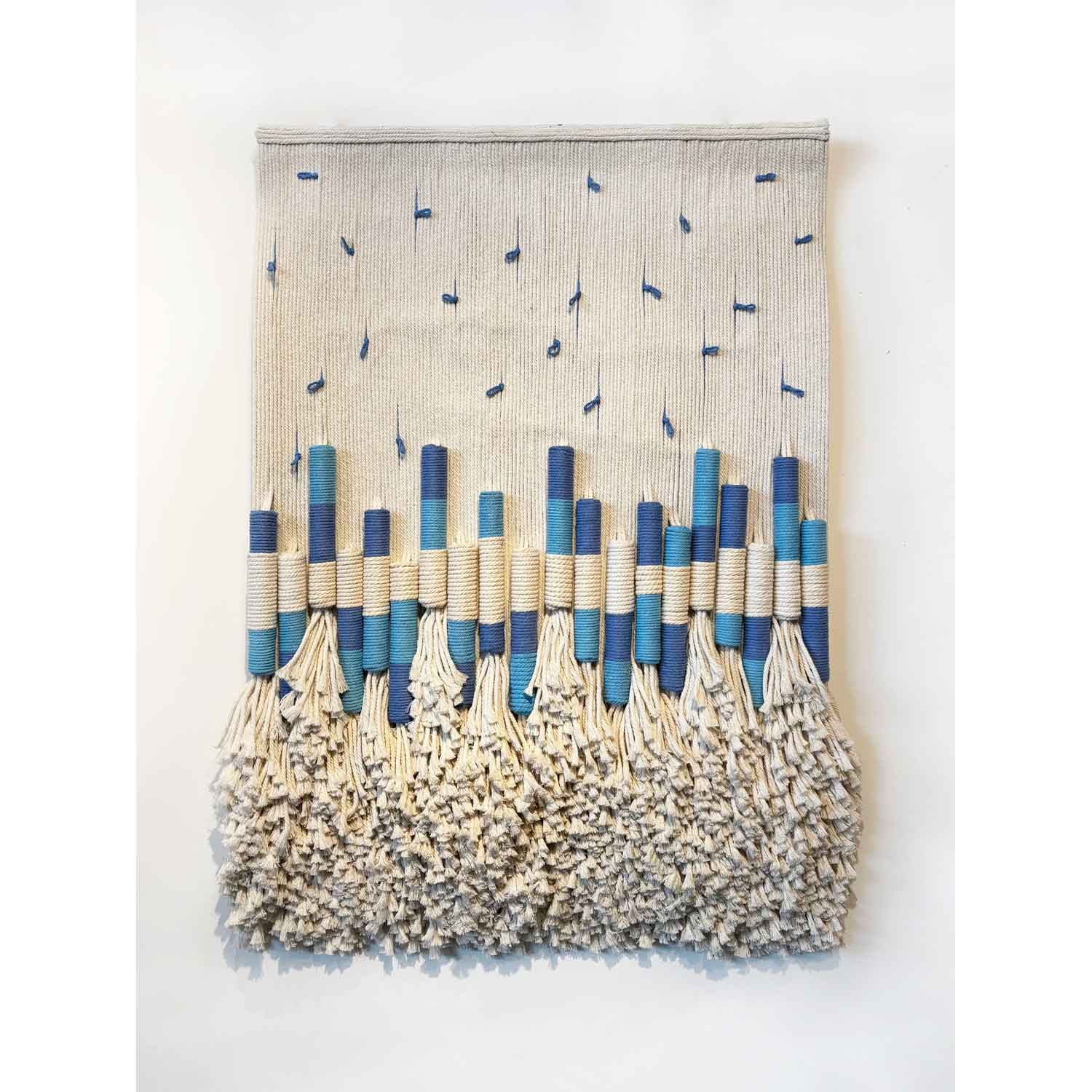 Raindance 34" x 24" - Petroff Gallery - Mixed Media Art