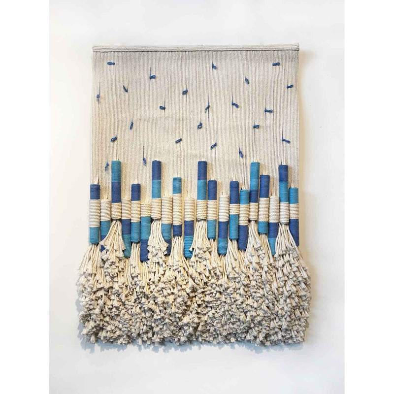 Raindance 34" x 24" - Petroff Gallery - Mixed Media Art
