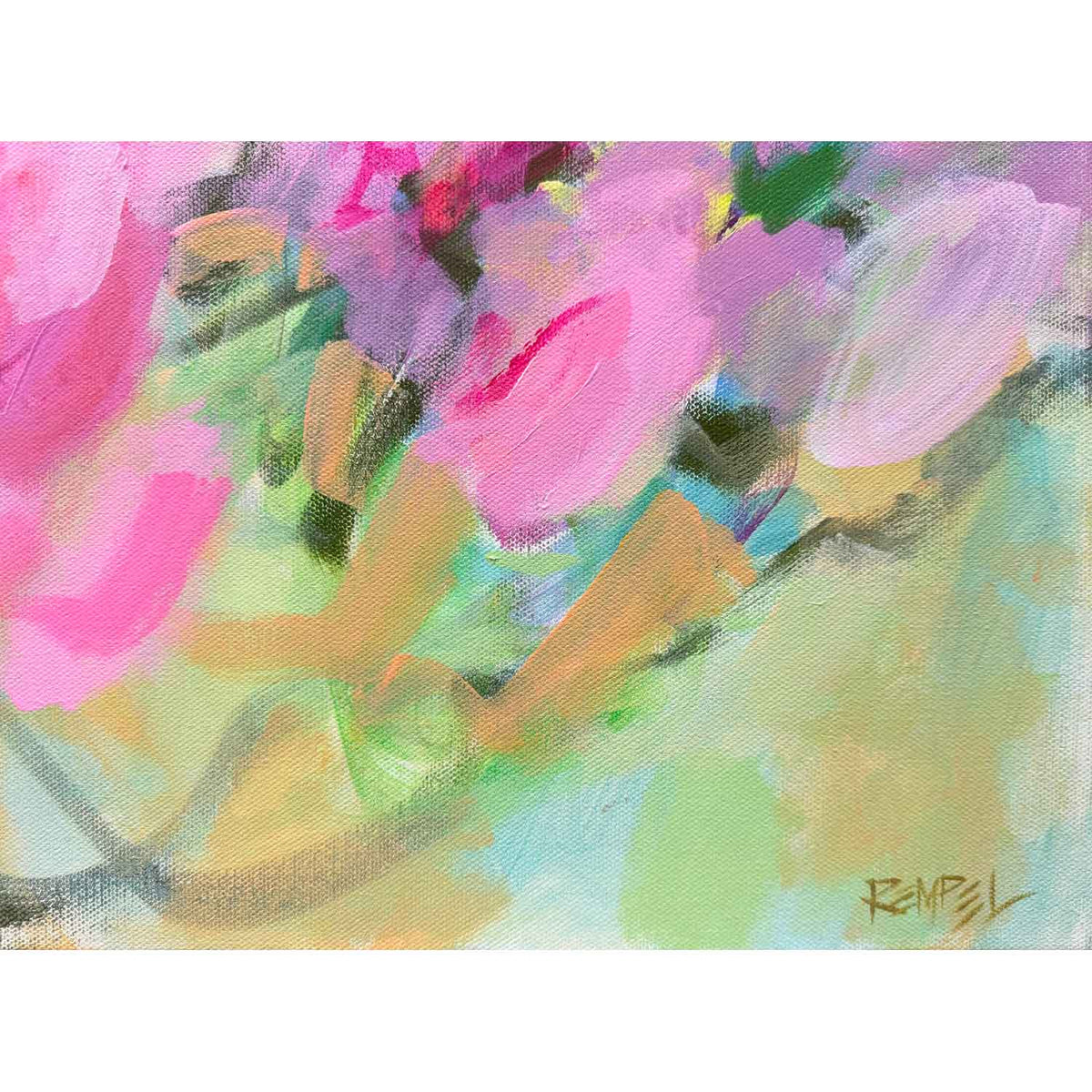 Ready For My Close-Up 36" x 36" - Petroff Gallery - Painting