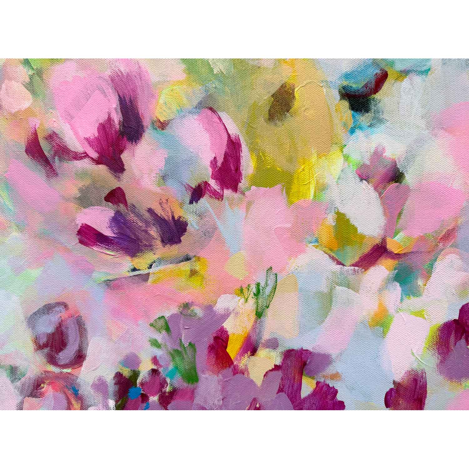 Ready For My Close-Up 36" x 36" - Petroff Gallery - Painting