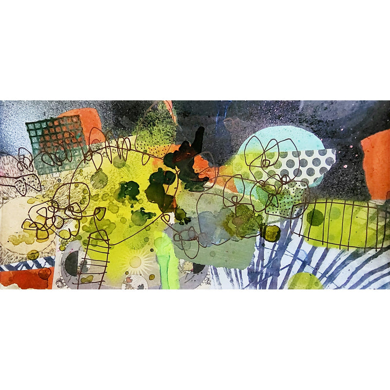 Rectangle Plate 12" x 6" - Petroff Gallery - Glass Art