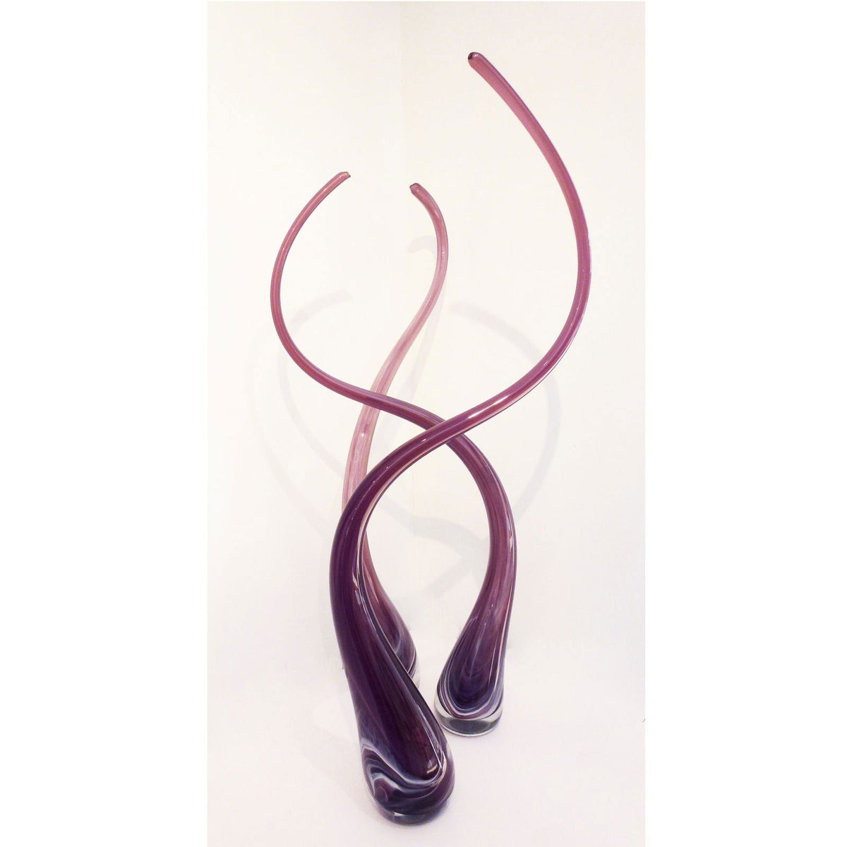 Reddish Amethyst Heron - Petroff Gallery