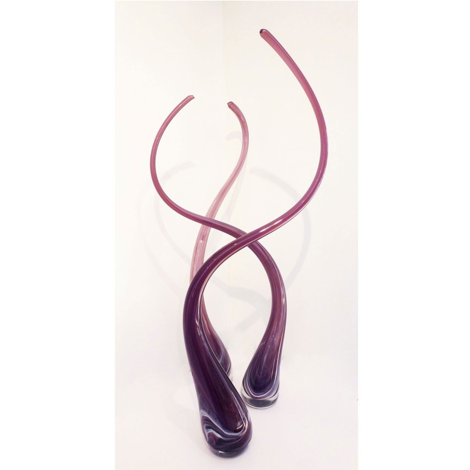 Reddish Amethyst Heron - Petroff Gallery