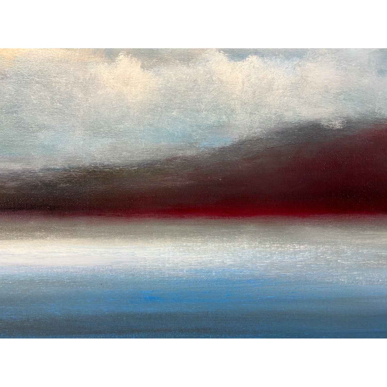 Rice Lake Late Afternoon 24" x 48" - Petroff Gallery - Painting