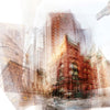 Rich @ Yonge 33" x 33" - Petroff Gallery -  - Chris Albert - Rich and Yonge 33 x 33