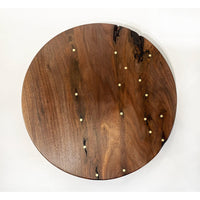 Round Seder Plate with Brass Dishes - Petroff Gallery -  - Debra Braun - Round Seder Plate with Brass Dishes, 12" diameter