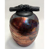 Shu-Chen Cheng - Raku Luster Cover Jar, 10" x 6" x 6"