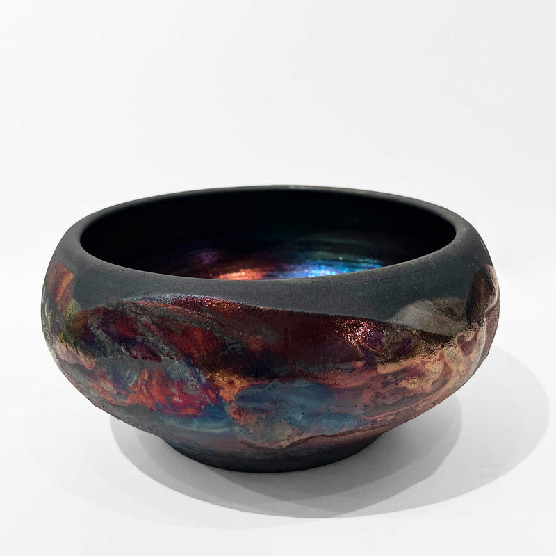 Small Raku Luster Vessel 3 - Petroff Gallery - Ceramics 