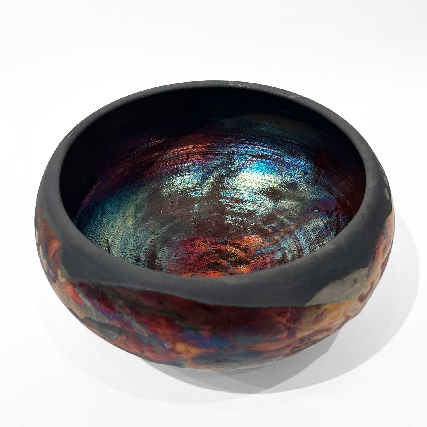 Small Raku Luster Vessel 3 - Petroff Gallery - Ceramics 