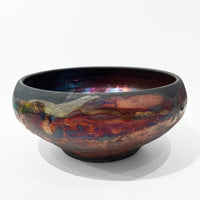 Medium Luster Raku Bowl - Petroff Gallery - Ceramics 