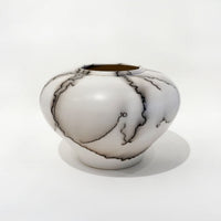 Horse Hair Vessel Small - Petroff Gallery - Ceramic Art