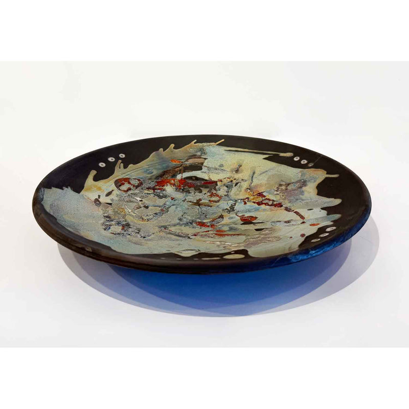 Luster Plate Medium - Petroff Gallery - Ceramic Art