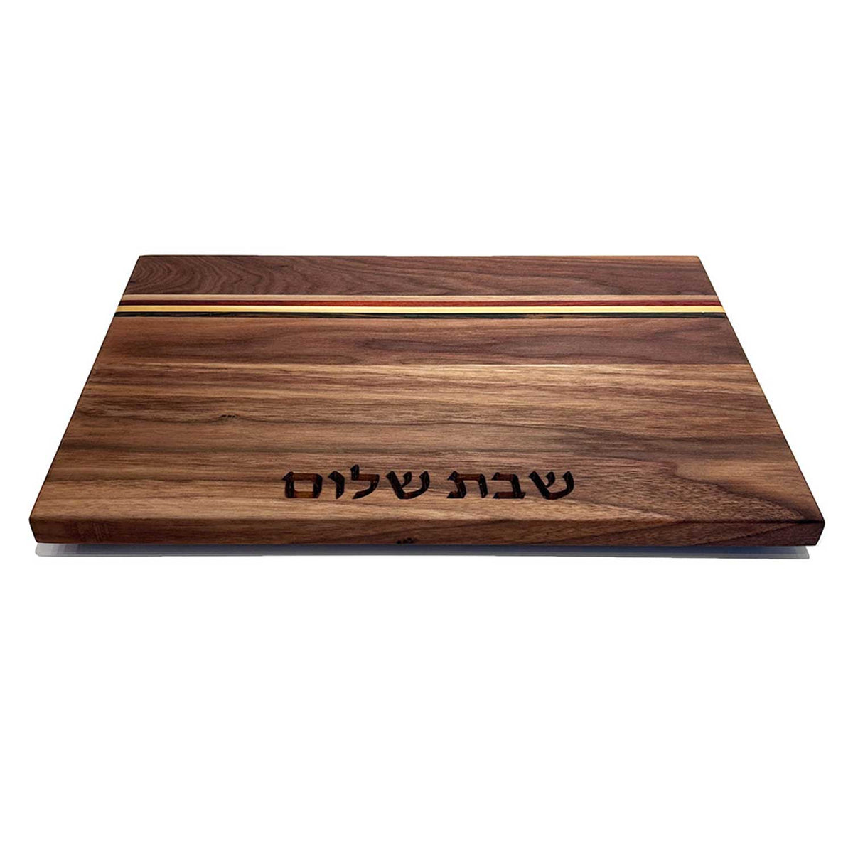 La Costa Board with Hamotzi side view - Petroff Gallery - Judaica