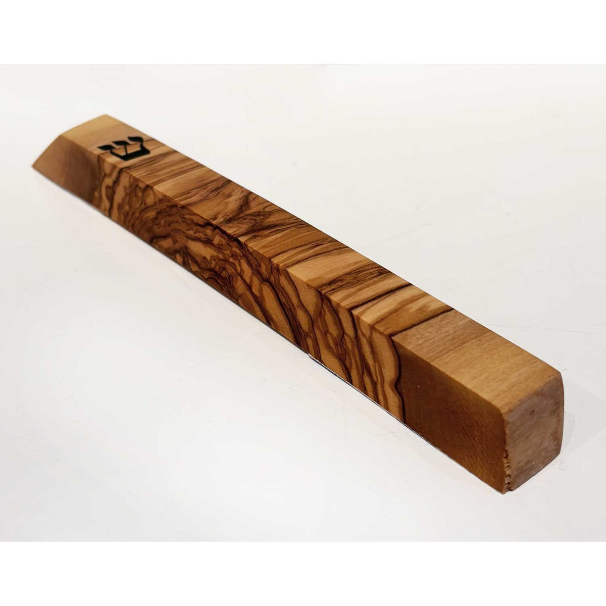 X-Large Olive Mezuzah - Petroff Gallery - Judaica