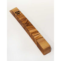 X-Large Olive Mezuzah - Petroff Gallery - Judaica