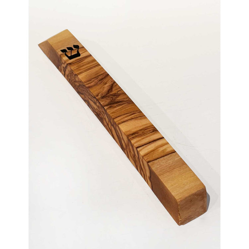 X-Large Olive Mezuzah - Petroff Gallery - Judaica