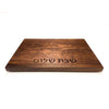 Walnut Board with Shabbat Shalom Petroff Gallery Judaica