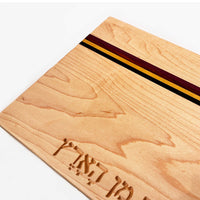 La Costa Stripe Board with Hamotzi - Petroff Gallery - Judaica