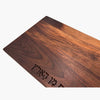Solid Walnut Board with Hamotzi - Petroff Gallery - Judaica 