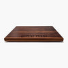 Solid Walnut Board with Shabbat - Petroff Gallery - Judaica