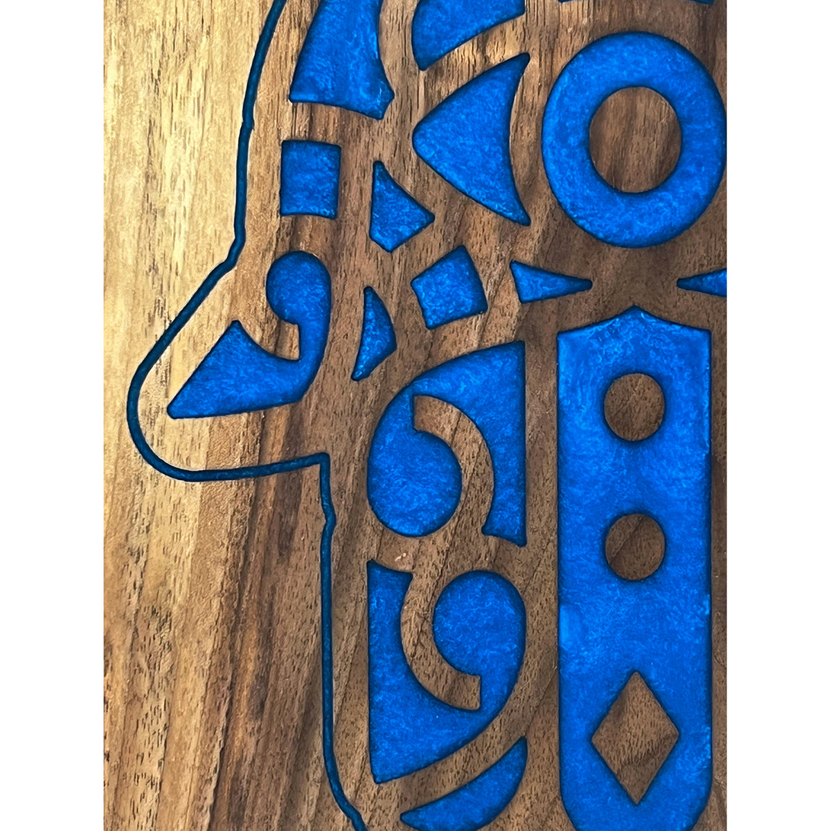 Wall Chamsa Blue - Petroff Gallery - Judaica