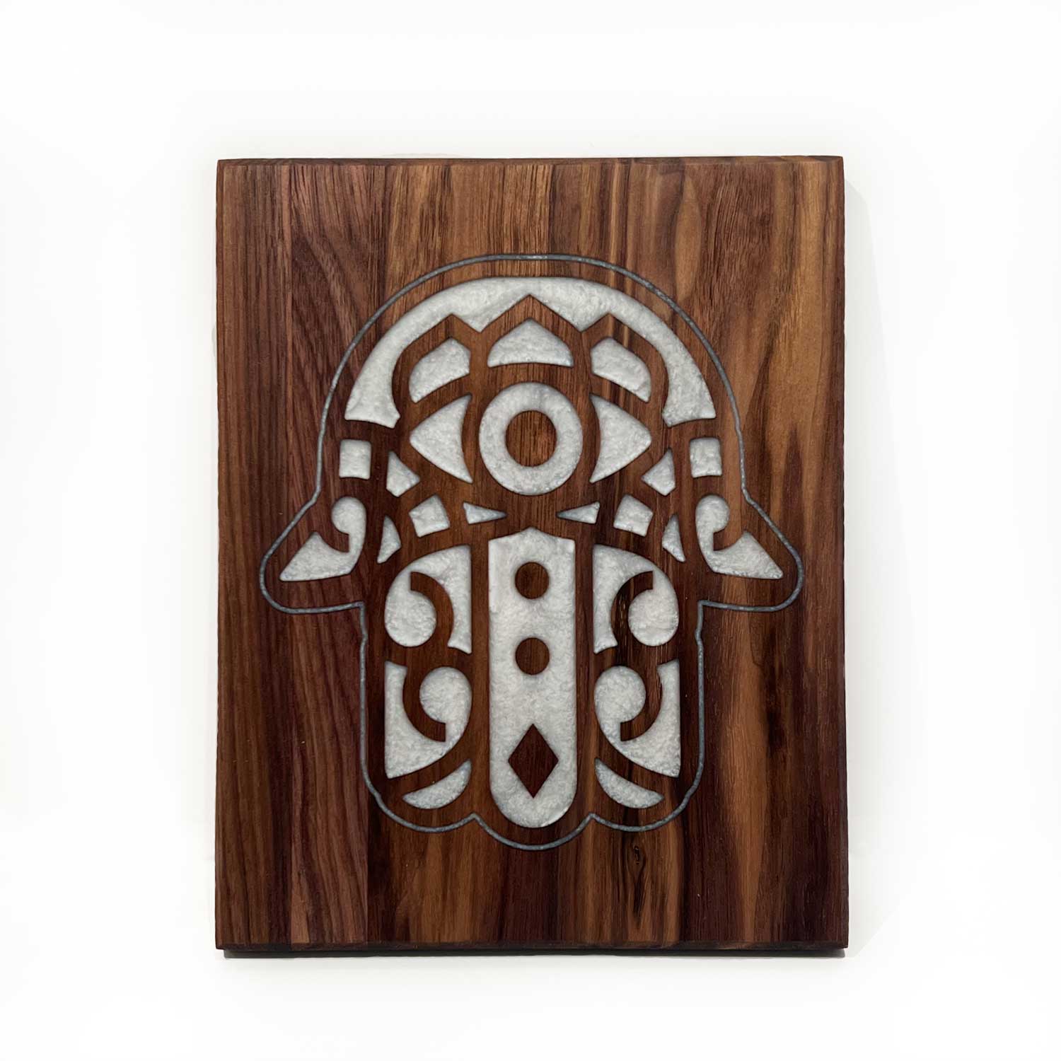 Wall Chamsa Silver - Petroff Gallery - Judaica 