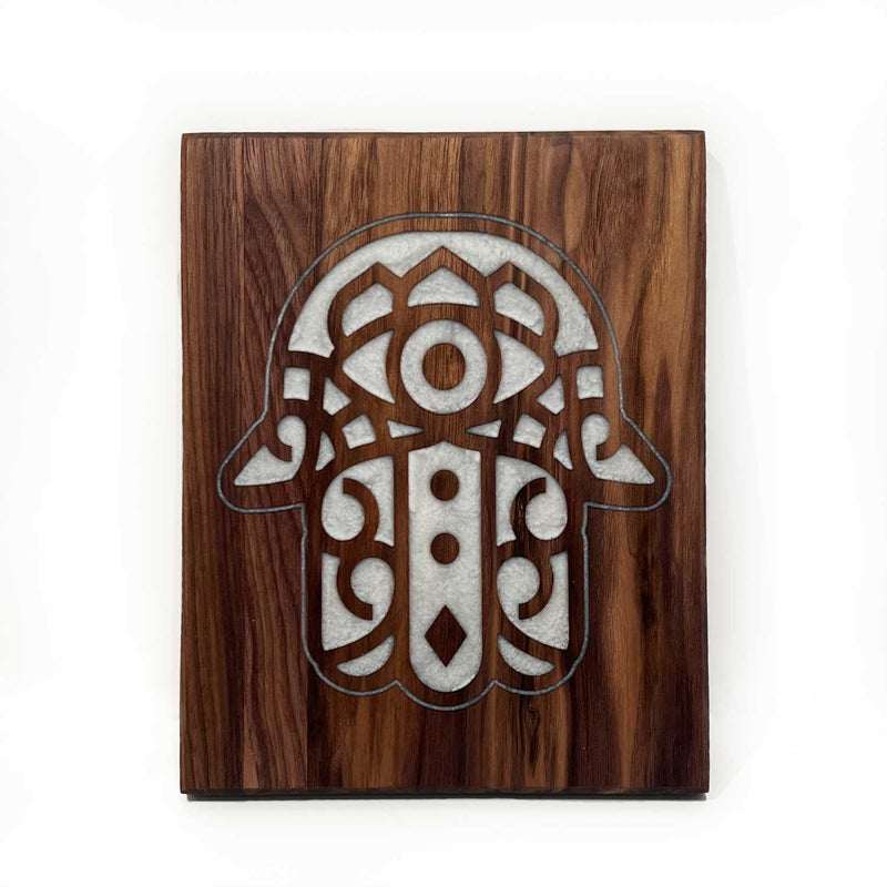 Wall Chamsa Silver - Petroff Gallery - Judaica 