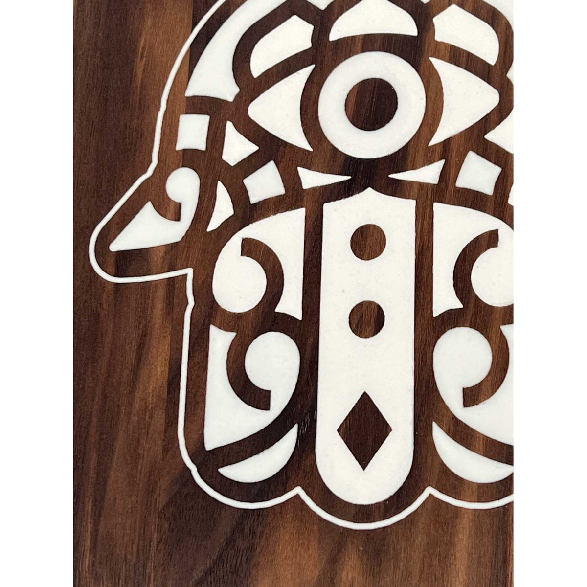 Wall Chamsa White - Petroff Gallery - Judaica 