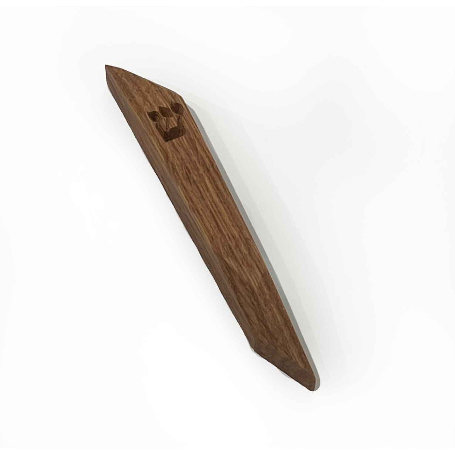 Roasted Maple Mezuzah - Petroff Gallery - Judaica