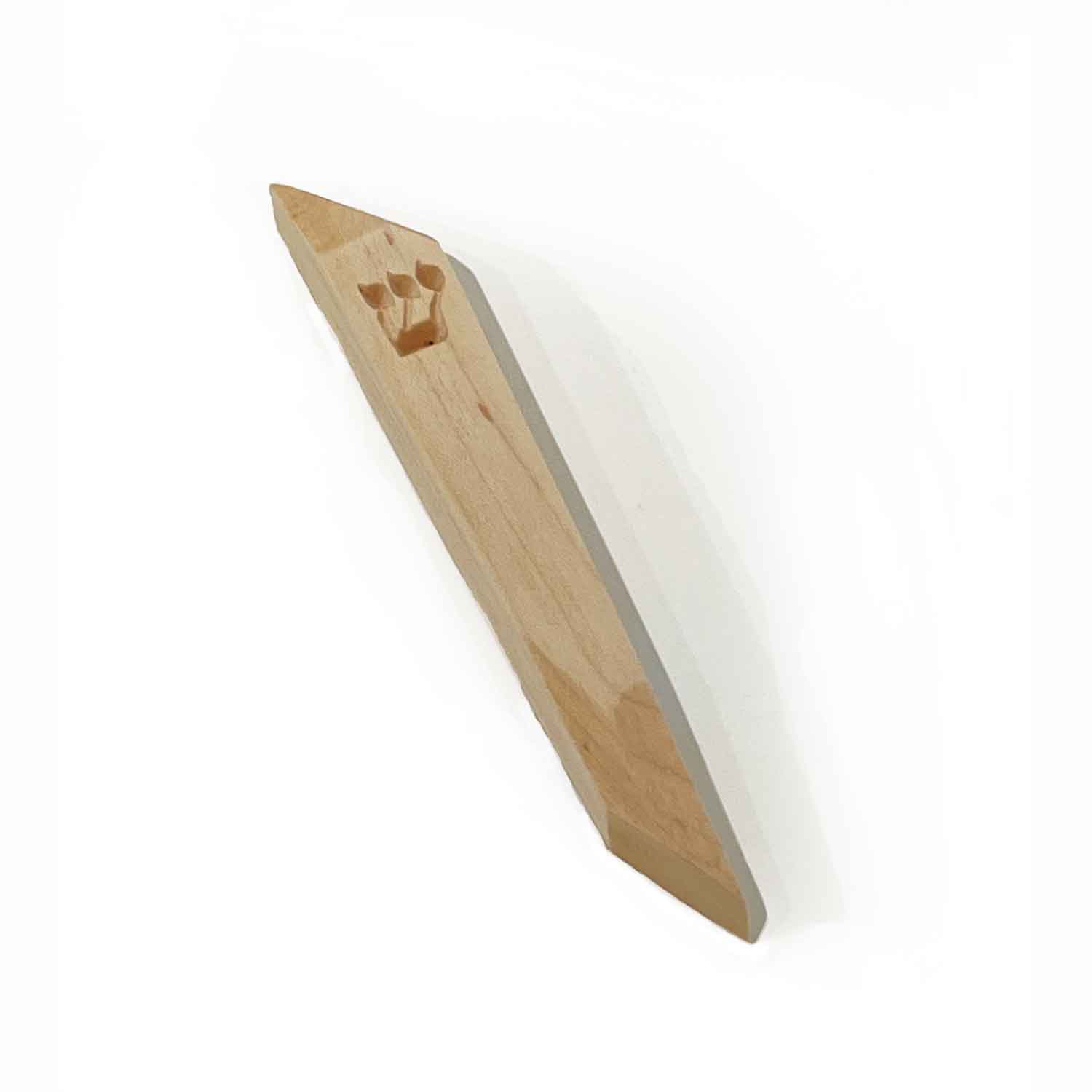 White Oak Mezuzah - Petroff Gallery - Judaica