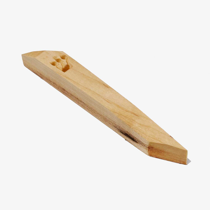 Maple Mezuzah - Petroff Gallery - Judaica