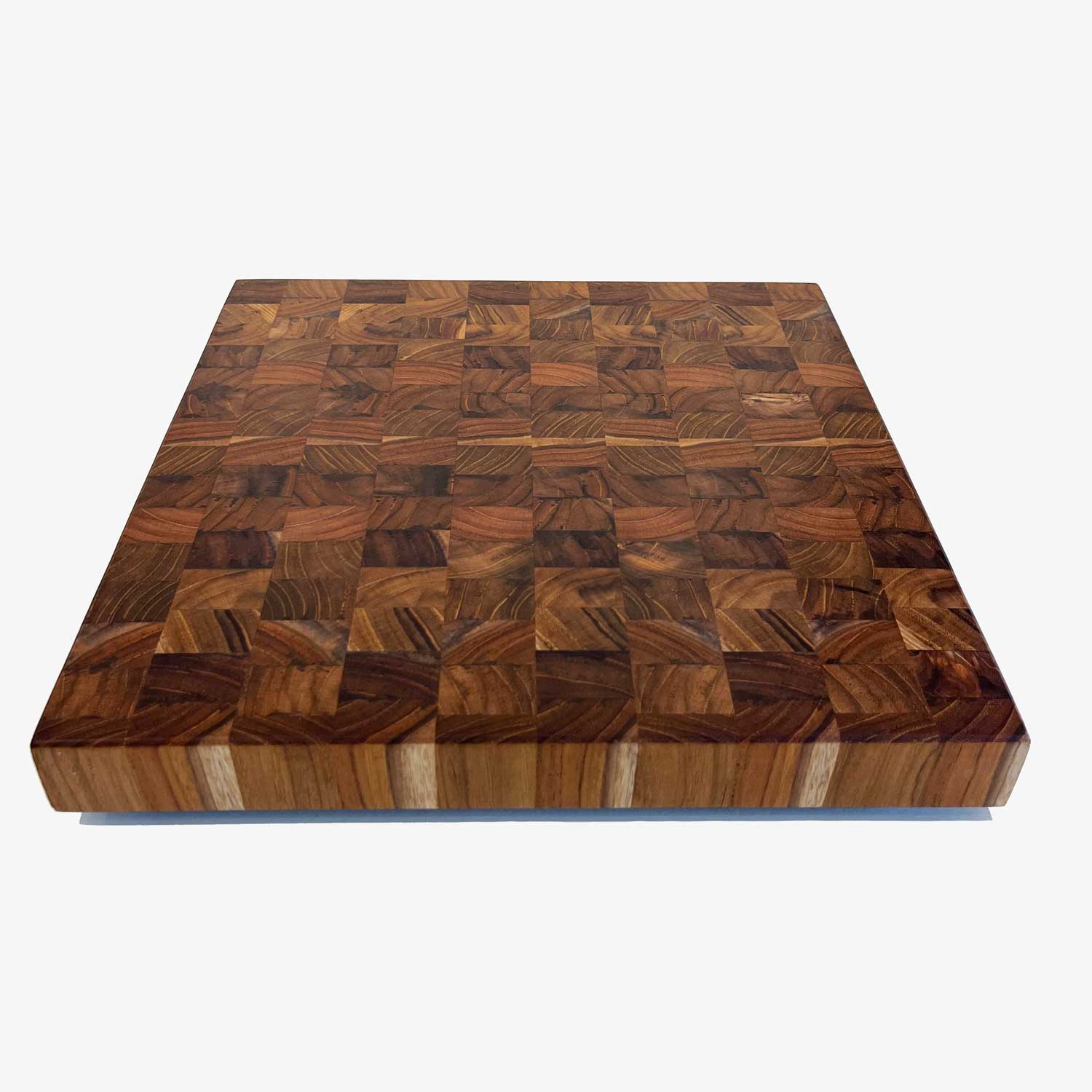 Teak End Grain Board - Petroff Gallery - Wood Art