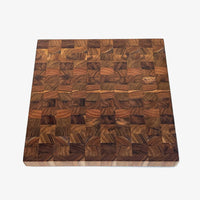 Teak End Grain Board - Petroff Gallery - Wood Art